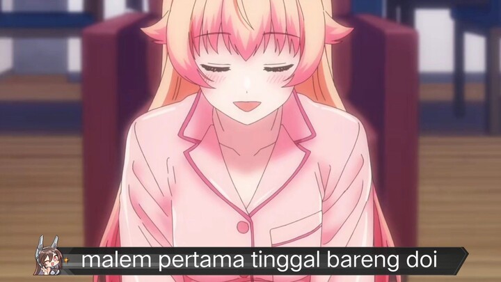#KompetisiKreasiUnggahan3 , malem pertama tinggal bareng doi