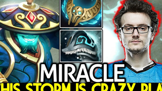 MIRACLE Storm Spirit 200 IQ Big Brains ระดับต่อไป เล่น Dota 2