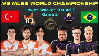 BEDEL Vs Keyd Stars [GAME 2] | M3 MLBB World Championship 2021 | Playoffs Day 4