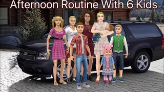 Family Of 8 Afternoon Routine