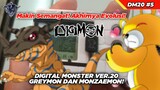 Digital Monster Ver.20 #5 Akhirnya Evolusi! Kekuatan Greymon dan Monzaemon!
