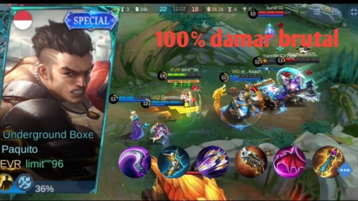 mantul paquito damag gila