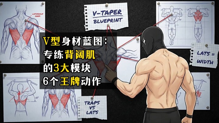 V‑Shaped Physique Blueprint: 3 Core Modules and 6 Signature Exercises for Targeting the Lats