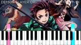 Demon Slayer - Kimetsu no Yaiba OP - Gurenge - LiSA - Gurenge | Piano Tutorial