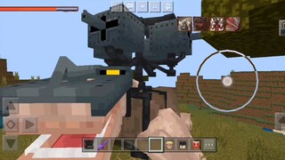 Cập nhật mô hình Titan sức mạnh xe hơi của Minecraft Creative Studio, Titan Crisis Survival Mod