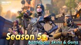 NEW Season 5 BP Weapon and Characters leaks - Legendary Foxtrot 😮😍