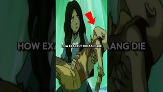How does Aang die in avatar ? #avatar #avatarthelastairbender