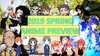 ALL 2019 SPRING ANIME REVIEW - Yes ALL  43 of them | YH Otaku