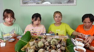 Lần Đầu GIA ĐÌNH Ăn ỐC BANH - DÌ Ơi Con Không QUAY VIDEO Nữa Đâu !