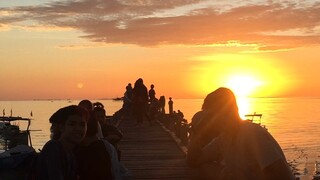 “Sunset desnel(desa nelayan),Sulawesi selatan,Makassar