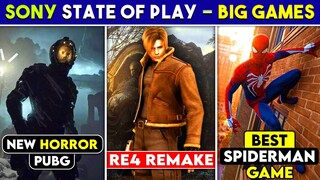 10 MIND-BLOWING Game Announcements Of Sony State Of Play 2022 | New Upcoming Games