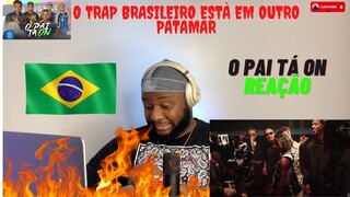 CALVIN | Reação 🇧🇷 Costa Gold - O Pai Tá On feat. Papatinho, MC Caverinha, L7NNON| GRINGO REAGINDO🔥🔥