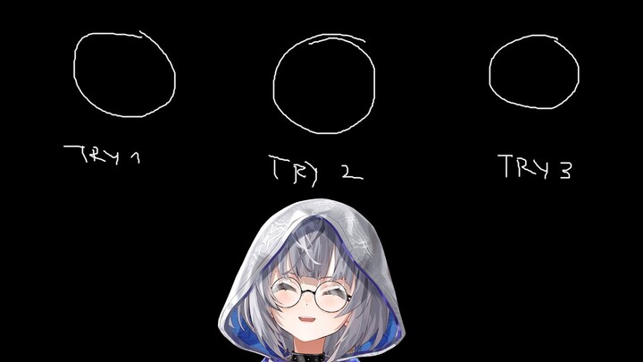 stream ends when i draw a perfect circle