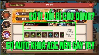 HTDC - CÀY 2 ACC FULL NV CHIẾN TRƯỜNG KHÔNG AUTO THÌ ĐẾN KHI NÀO? CHỨC NĂNG THỬ THÁCH MÀ AE BỎ QUÊN.