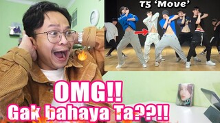 TREASURE (T5) - 'MOVE' DANCE PRACTICE VIDEO REACTION!!