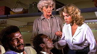 Grandma knows how to speak Jive | Airplane | CLIP