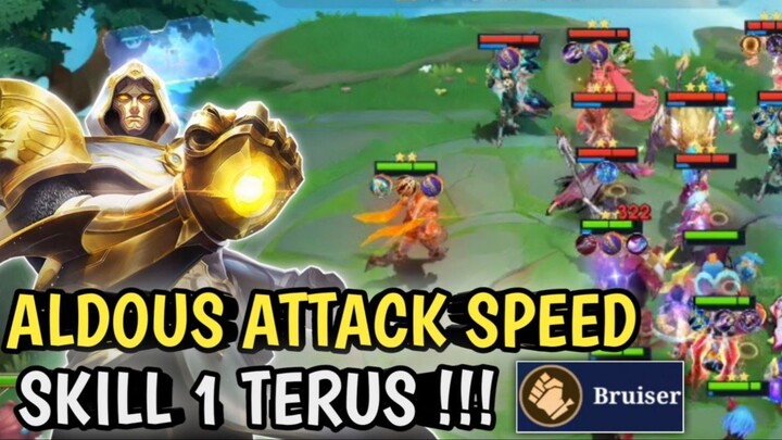 ALDOUS ATTACK SPEED ! BISA AUTO MUKUL TERUS !