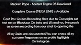 Stephen Pope course - Kontent Engine DB Download
