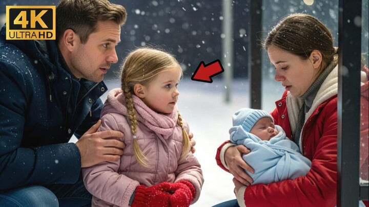 Daddy,Why is she and her baby sleeping there?"the little girl asked—The single dad took her home on