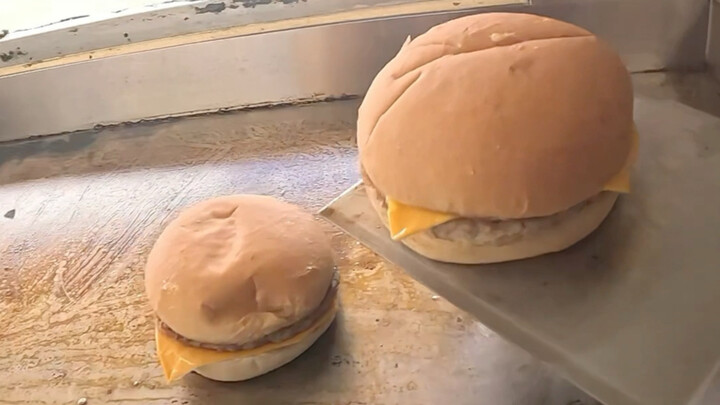 Gerobak hamburger Inggris