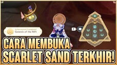 Cara Membuka Scarlet Sand Slate Terakhir Dan Hidden Achievemnt - Genshin Impact 3.4