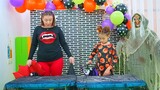 Ruby and Bonnie Play Halloween Switch Up Challenge
