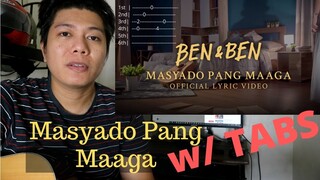 Ben&Ben - Masyado Pang Maaga Guitar Tutorial