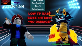 Beast king|NO damage|Low TP in Roblox Anime Fighting Simulator