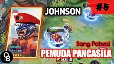 Sang Patwal Pemuda Pancasila..!!! JOHNSON X PP - MLBB Skin MOD