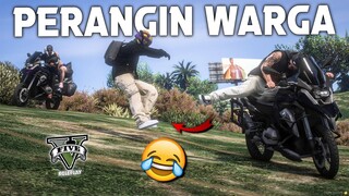 PERANGIN WARGA, AKSI JELOOL NYOLONG KENDARAAN MALAH DIKEROYOK WARGA WKWK - GTA 5 ROLEPLAY