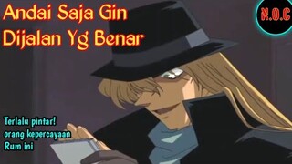 CONAN DIBUAT BERKERINGAT OLEH GIN‼️(Detective Conan)