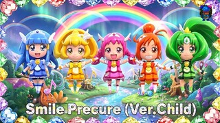 {2K} Smile Precure Tranformation (Ver Child)