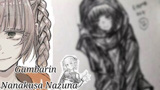 Nanakusa Nazuna Art video process 😃