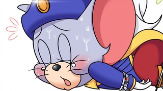【Cat and Mouse Painting】Jian Fei was squeezed dry
