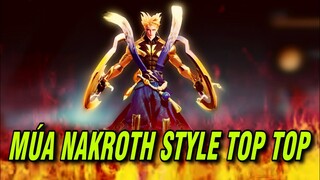 JungCi - Màn Trình Diễn Múa Nakroth Phong Cách TOP TOP Cực Bá Đạo !