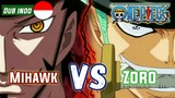 Pertarungan Zoro vs Mihawk [Fandubb indo]