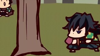[เวอร์ชั่น Q] ตัดต้นไม้ด้วยมีดกงล้ออาทิตย์ - พิกกี้เริ่มอิจฉา
