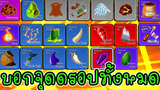บอกจุด ดรอปของอัพเกรด ทั้งหมด โลก 1-3 - 🌊Blox Fruit