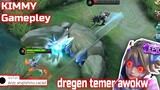 Kimmy Dregen Temer New EPIC SKIN| Funny Gameplay Mobile Legends