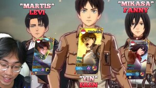 REVIEW MLBB X AOT , YIN MARTIS FANNY , TERNYATA ADA CARA MURAHNYA BIAR DAPET SKIN INI ! EFEKNYA GILA