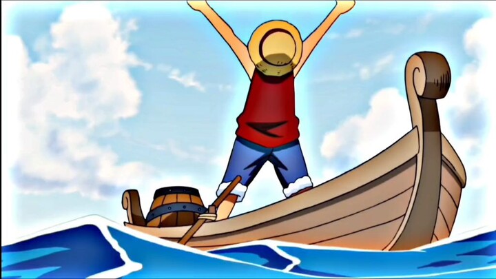 Perjalanan Luffy mencari kru nya.