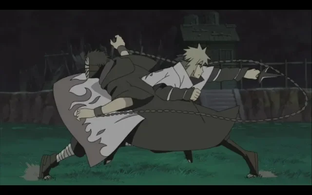 มินาโตะ VS โทบิความตายของมินาโตะ ส่วนที่1