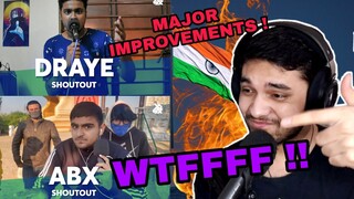 THE IMPROVEMENTS !! Draye 🇮🇳 | ABX 🇮🇳 | INDIAN BEATBOX POWER REACTION