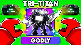 How To UNLOCK TRI-TITAN in Skibidi Toilet Tower Defense