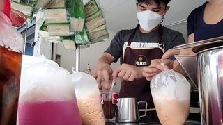 ชาไทยแท้ๆ นมชมพู โอเลี้ยงหวาน กาแฟโบราณนัวๆ เข้มข้นลองแล้วติดใจ💚^ กาแฟ โบว์^