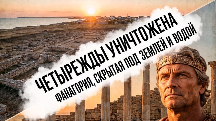 Фанагория: основана беглецами, четырежды уничтожена, найдена водолазами