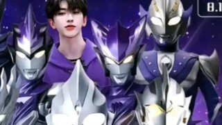 Special effects purple leather suit appearance, bar friends rate