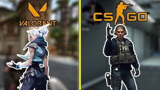 So sánh giữa Valorant và CS:GO