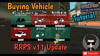 Bumili agad ng Sasakyan sa RRPS v11 || New Vehicle CMD Tutorial