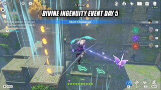 Divine Ingenuity Event Day 5 - Fastest Finger First Event Competed | Genshin Impact